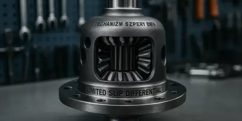 Mechanizm szpery, czyli dyferencjał o ograniczonym poślizgu, to kluczowy element układu napędowego.
