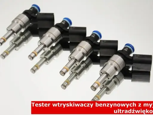 Zestaw wtryskiwaczy benzynowych Audi, gotowych do czyszczenia. Precyzyjne narzędzie do regeneracji silnika.