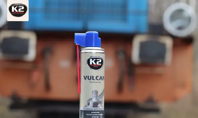 K2 Vulcan – olej penetrujący, który poluzowuje zapieczone śruby, chroni przed korozją i smaruje.